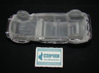Magic Cristal фигурка большая хрустальная Citroen 2CV. Винтаж. (A435)