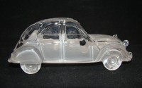 Magic Cristal фигурка большая хрустальная Citroen 2CV. Винтаж. (A435)