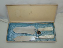 Нож и лопатка для десертов набор (U018)
