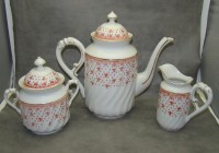 De Fuisseaux Baudour старинный набор для чая кофе (A732)