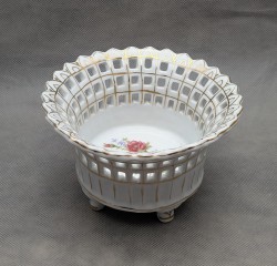 Конфетница винтажная ажурная (A929)