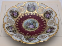 Oscar Schaller винтажное блюдо фруктовница (B124)