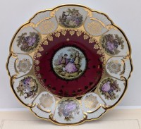 Oscar Schaller винтажное блюдо фруктовница (B124)