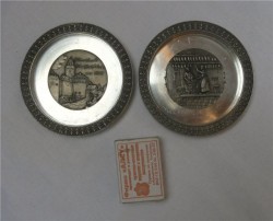 Блюдца с литьём 2 шт. (H316)