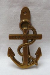 Накладка на дверь для стука "Якорь" (J232)