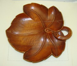 Лоток фруктовница Лист (Q736)