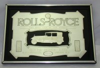 Картина на зеркале Rolls-Royce (X690)