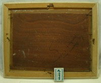 Картина старинная пейзаж Река (Y028)