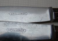 Apollonox ножи десертные старинные 2 шт. (Y608)