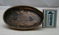 Сувенир винтажный бронзовый Туфелька (M350)