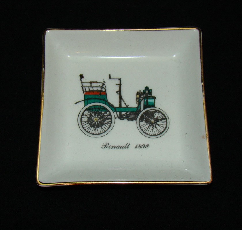 Лоток фарфоровый "Автомобиль" (V722)