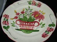 Тарелки блюда старинные французские Strasbourg 2шт (V947)