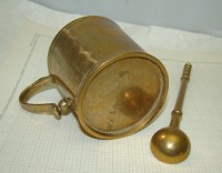 Чашка - подстаканник с ложкой (P909)