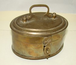 Шкатулка латунная (Q332)