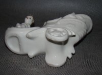 Фигурка вазочка фарфоровая старинная (M548)