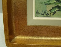 Картина винтажная Ромашки (M646)
