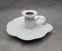 Philippe Deshoulieres винтажный фарфоровый подсвечник (A931)