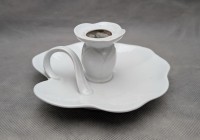 Philippe Deshoulieres винтажный фарфоровый подсвечник (A931)